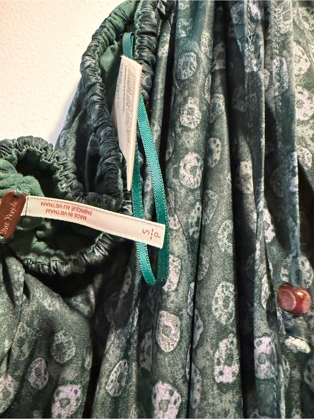 Free People Dark Green Floral Two-Piece Maxi Skirt Set - Picture 2 of 4